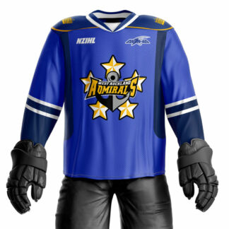 West Auckland Admirals NZIHL Replica Playing Jersey